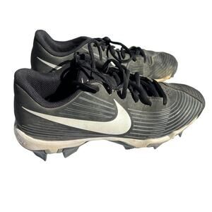 Nike Fastflex Womens Cleats Softball Shoes Athletic Sports Black White Size 7.5